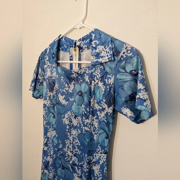 Vintage - 70s Handmade Dress - Picture 4 of 4